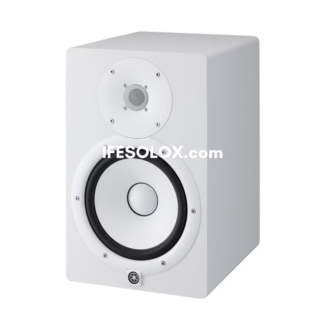 Yamaha HS8 Dual (2-Way) Bass Reflex Bi-amplified Near Field Active Studio Monitors (White) - Brand New