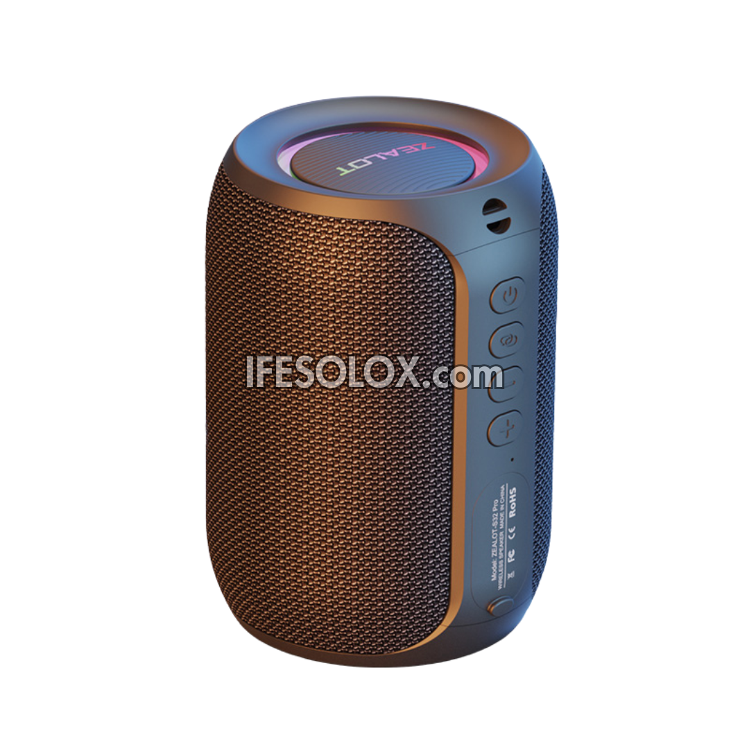ZEALOT S32 Pro 15W Portable Bluetooth MP3 Speaker with 3600mAh battery, Solid Bass - Brand New