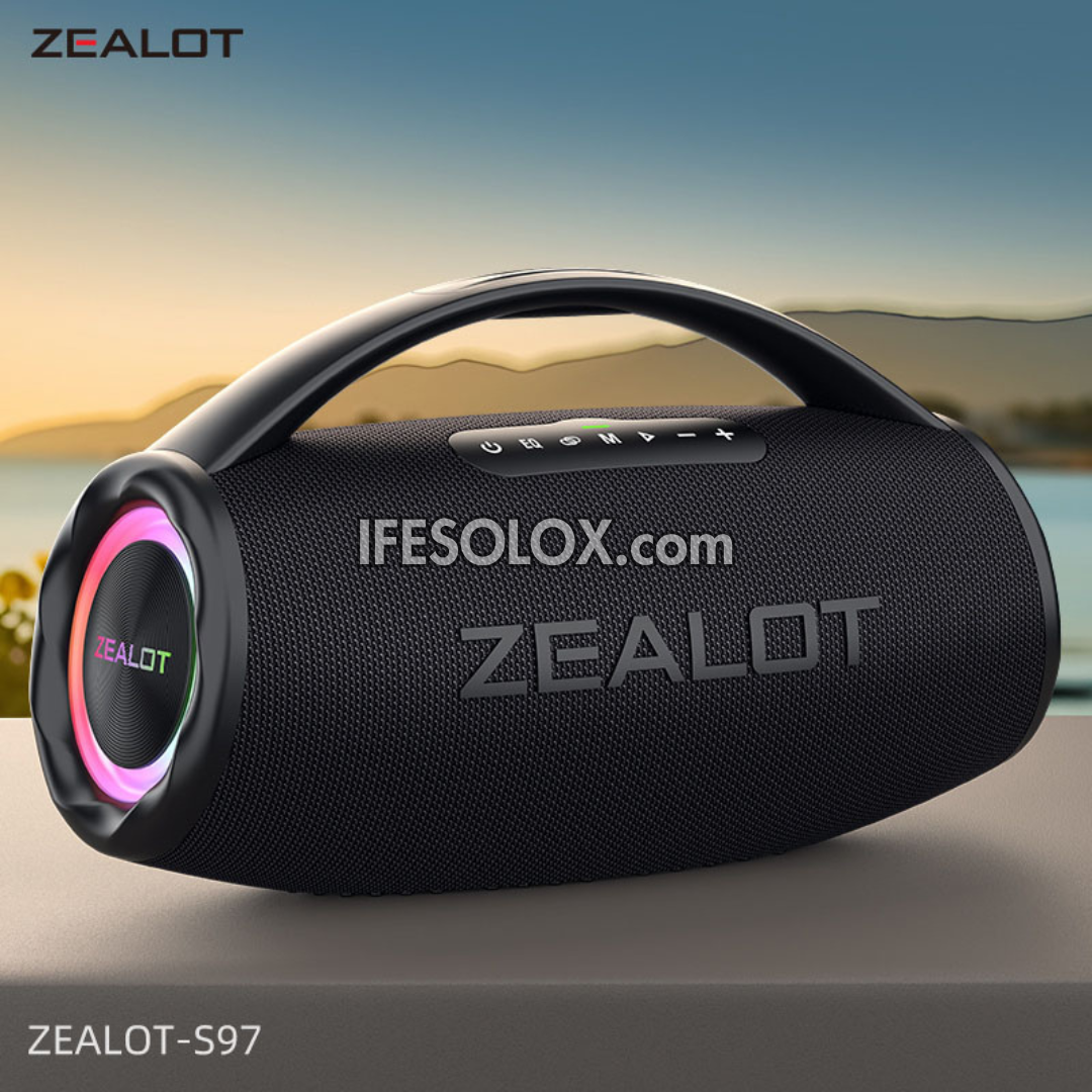 ZEALOT S97 80W Portable Bluetooth MP3 Speaker with 16000mAh, IPX6 Waterproof