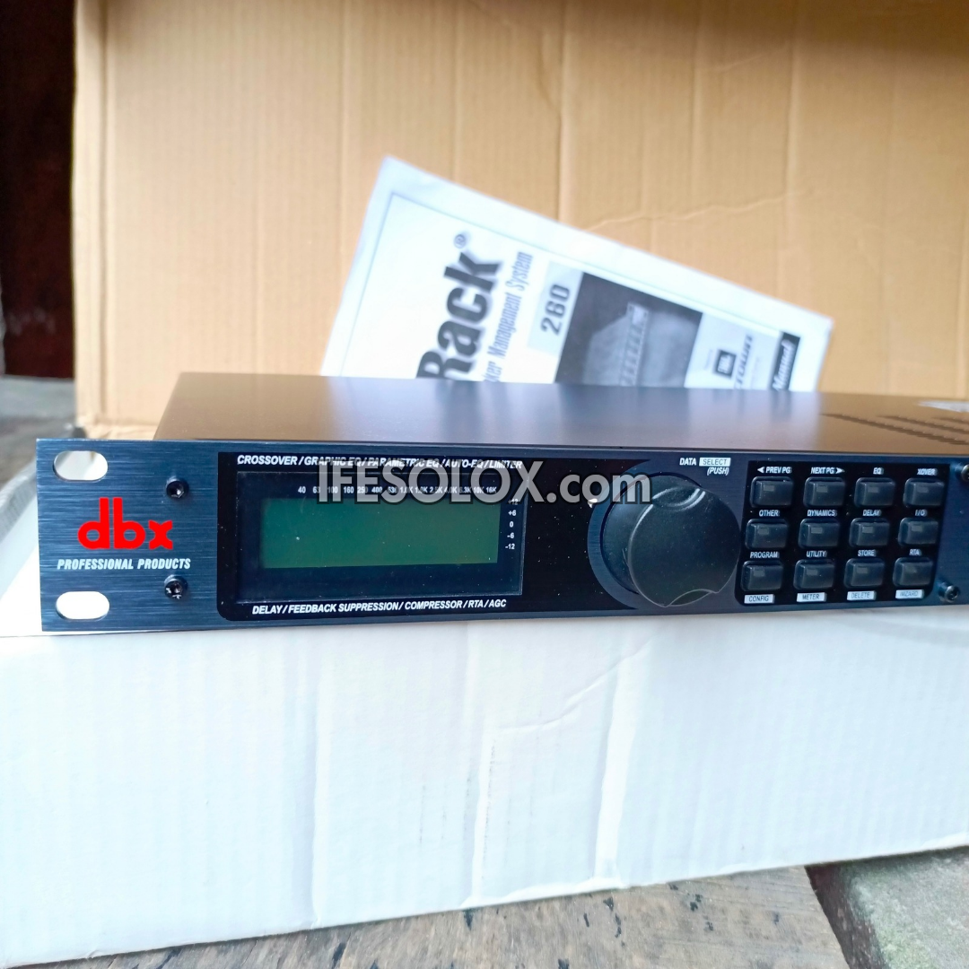 dbx DriveRack 260 Complete Equalization and Loudspeaker Management System - Brand New