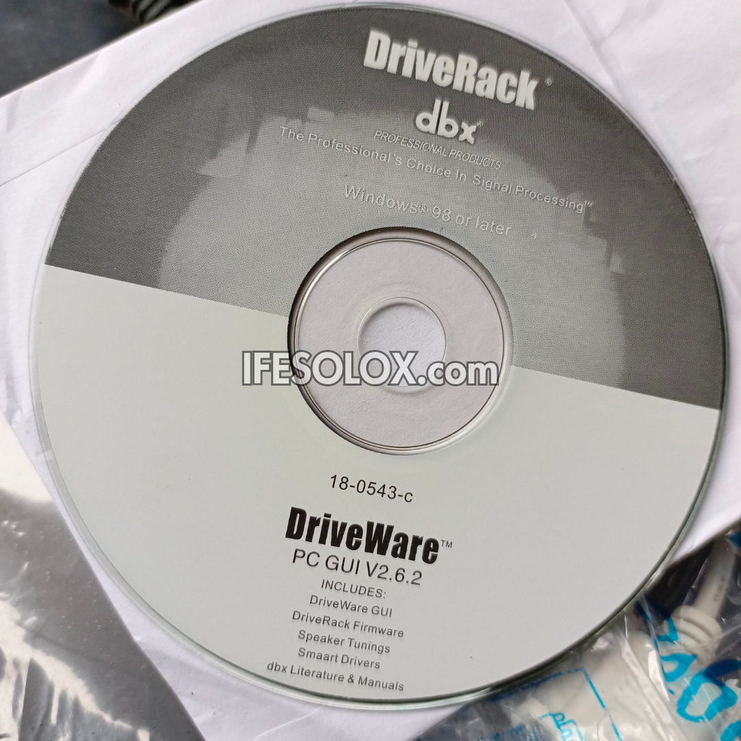 dbx DriveRack 260 Complete Equalization and Loudspeaker Management System - Brand New