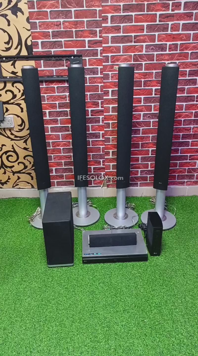 LG BH9540TW 9.1Ch 1460W Smart 4K Bluetooth 3D Blu-ray DVD Home Cinema System (WiFi, Miracast) - Foreign Used