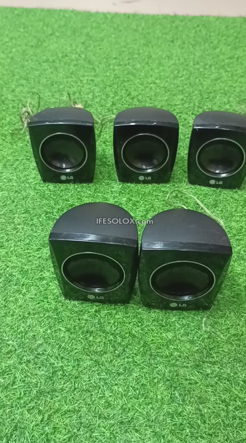 LG SH33SU-S Home Theatre Surround Speakers Complete Set - Foreign Used