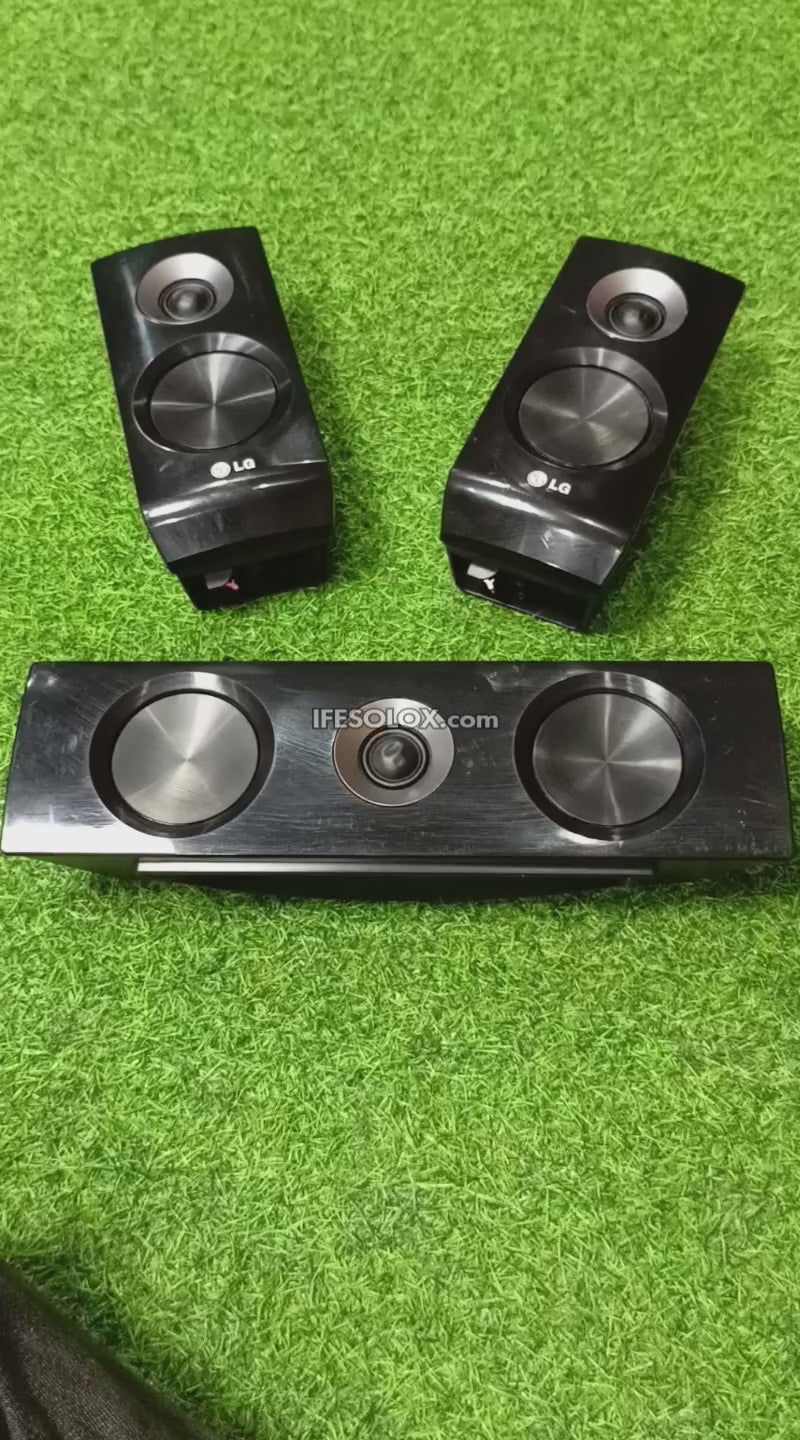 LG SH96SB-F 4Ohms Home Theater Surround Speakers Complete Set - Foreign Used