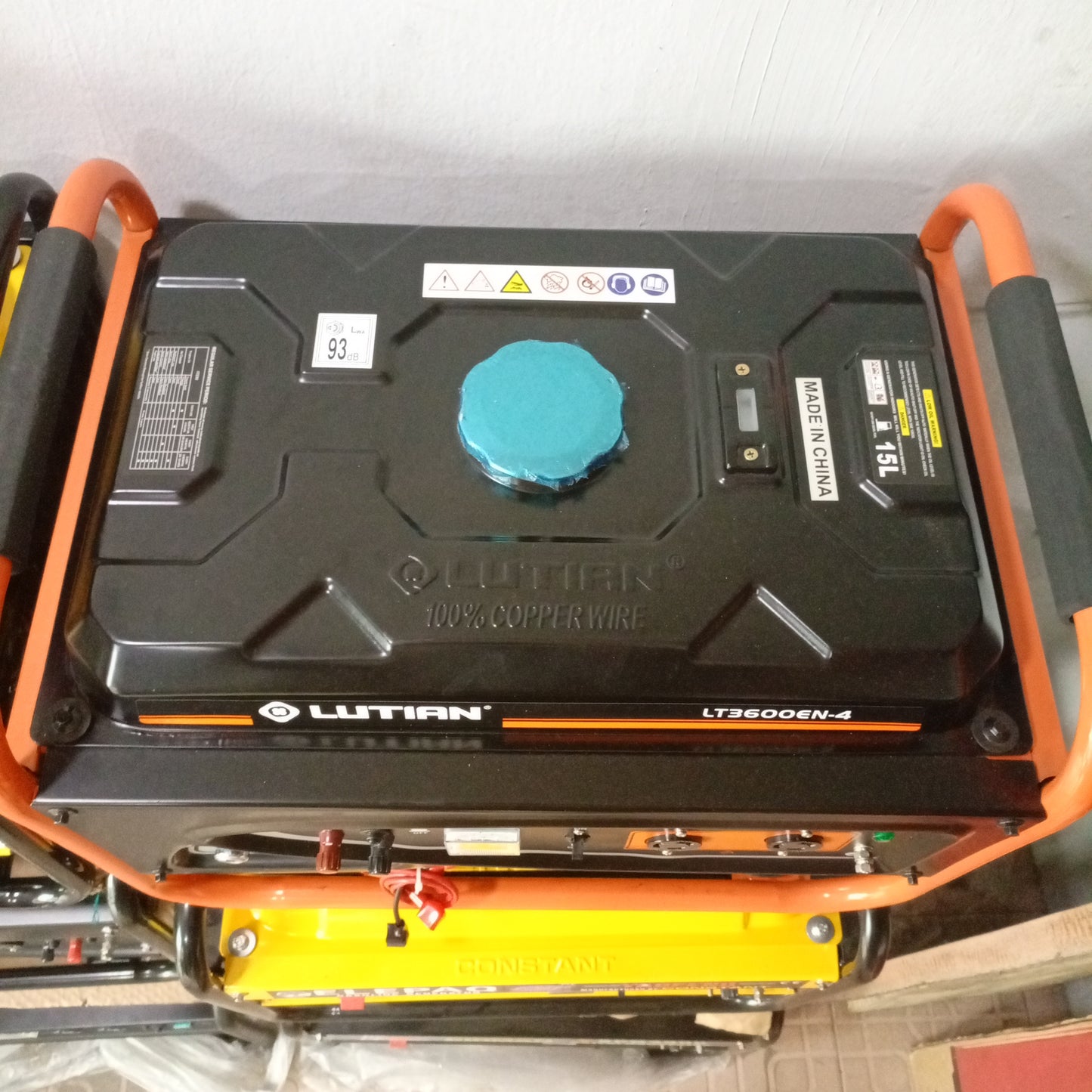 Lutian LT3600EN-4 3.2KVA 100% Copper Key Start Gasoline Generator