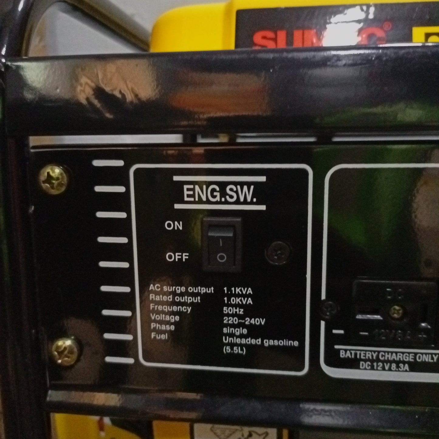 SUMEC FIRMAN SPG1800 1.1KVA 100% Copper Manual Gasoline Generator