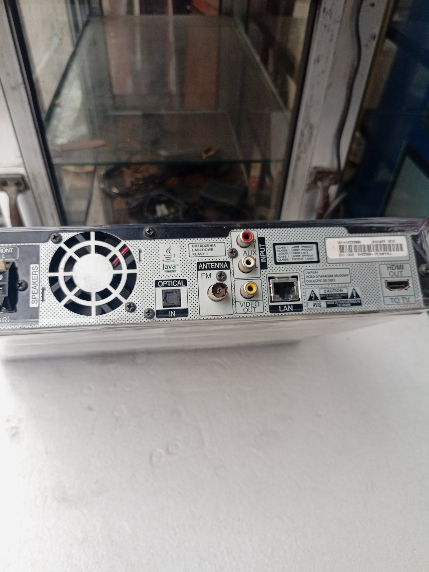LG DH6340P 1000Watts DVD Home Theater Machine Head - Video output