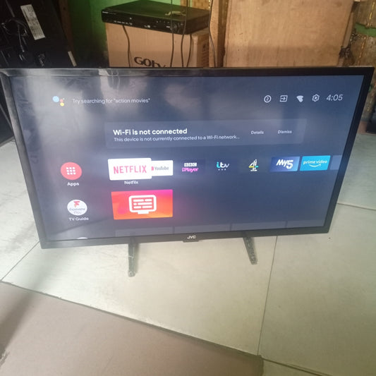 JVC 32 Inch LT-32CA790 Android Smart Full HD LED TV (Google Play Store) - Front View 
