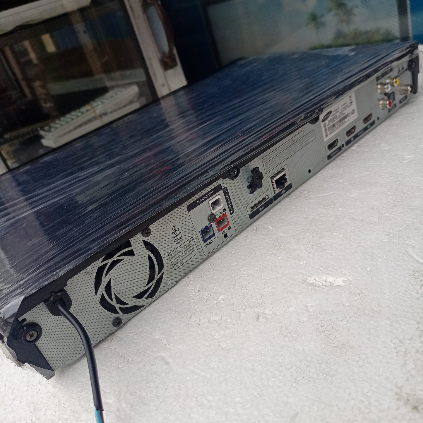Samsung HT-E5200 2.1Ch 500watts 3D Smart Home Theater Machine Head - Back View