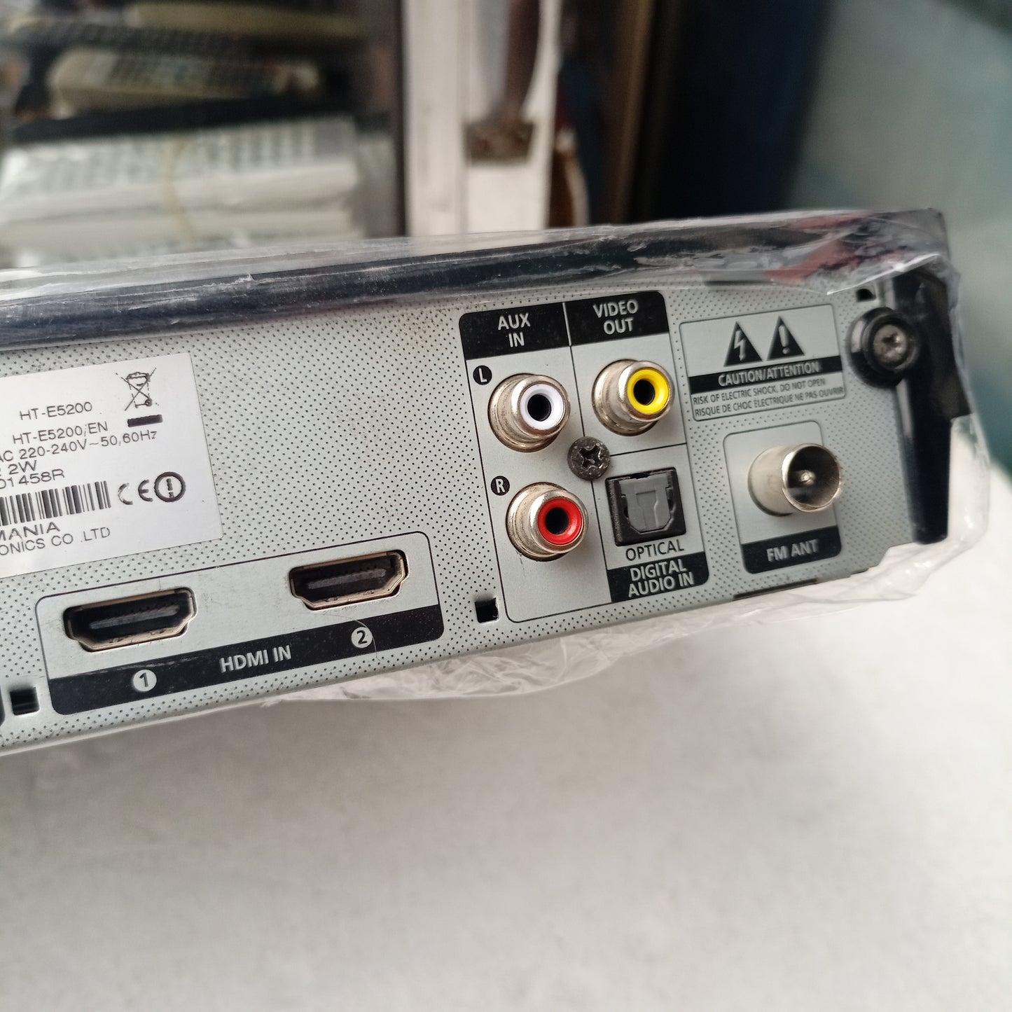 Samsung HT-E5200 2.1Ch 500watts 3D Smart Home Theater Machine Head - Connectivity list
