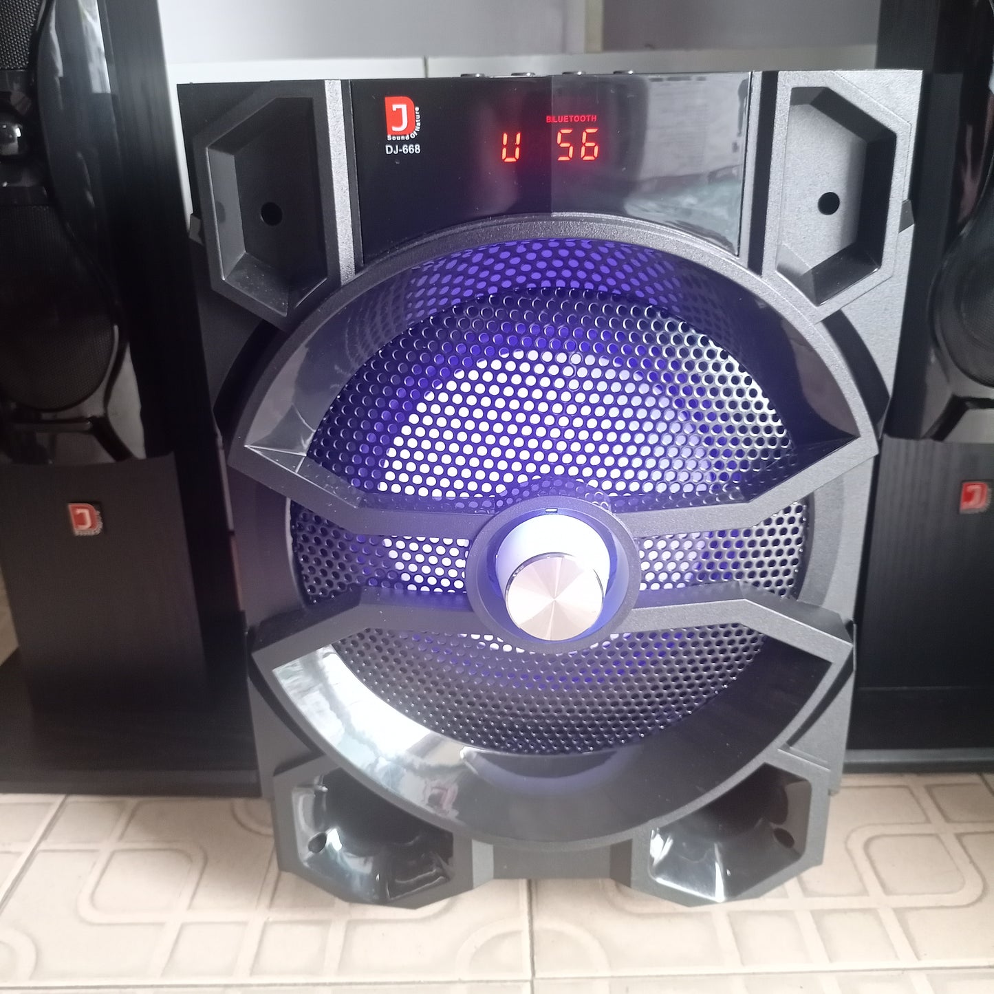 DJ DJ668 2.1Ch High-Class Bluetooth Home Cinema Theater - Woofer side picture