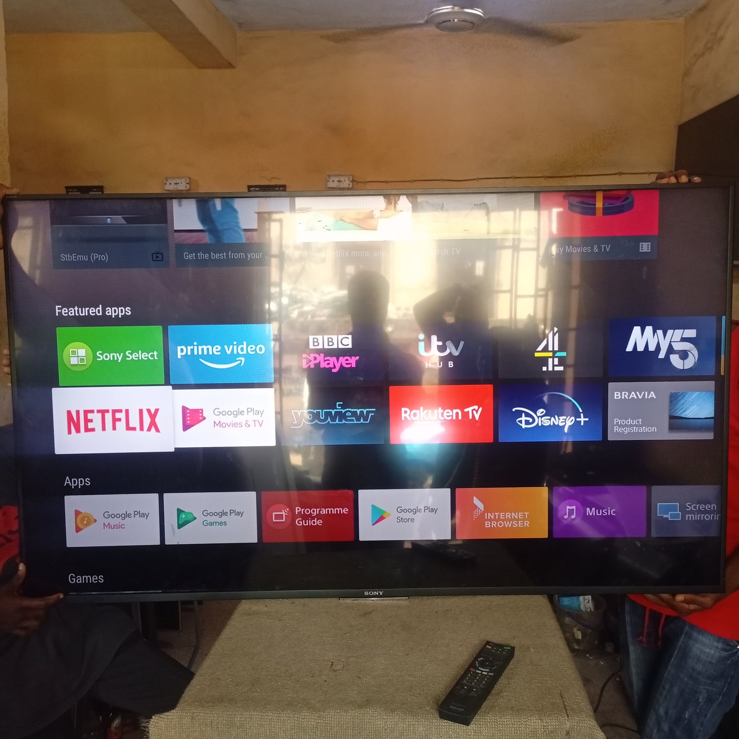 Sony BRAVIA 65 Inch Android Smart 4K Ultra HD HDR LED TV - London Used