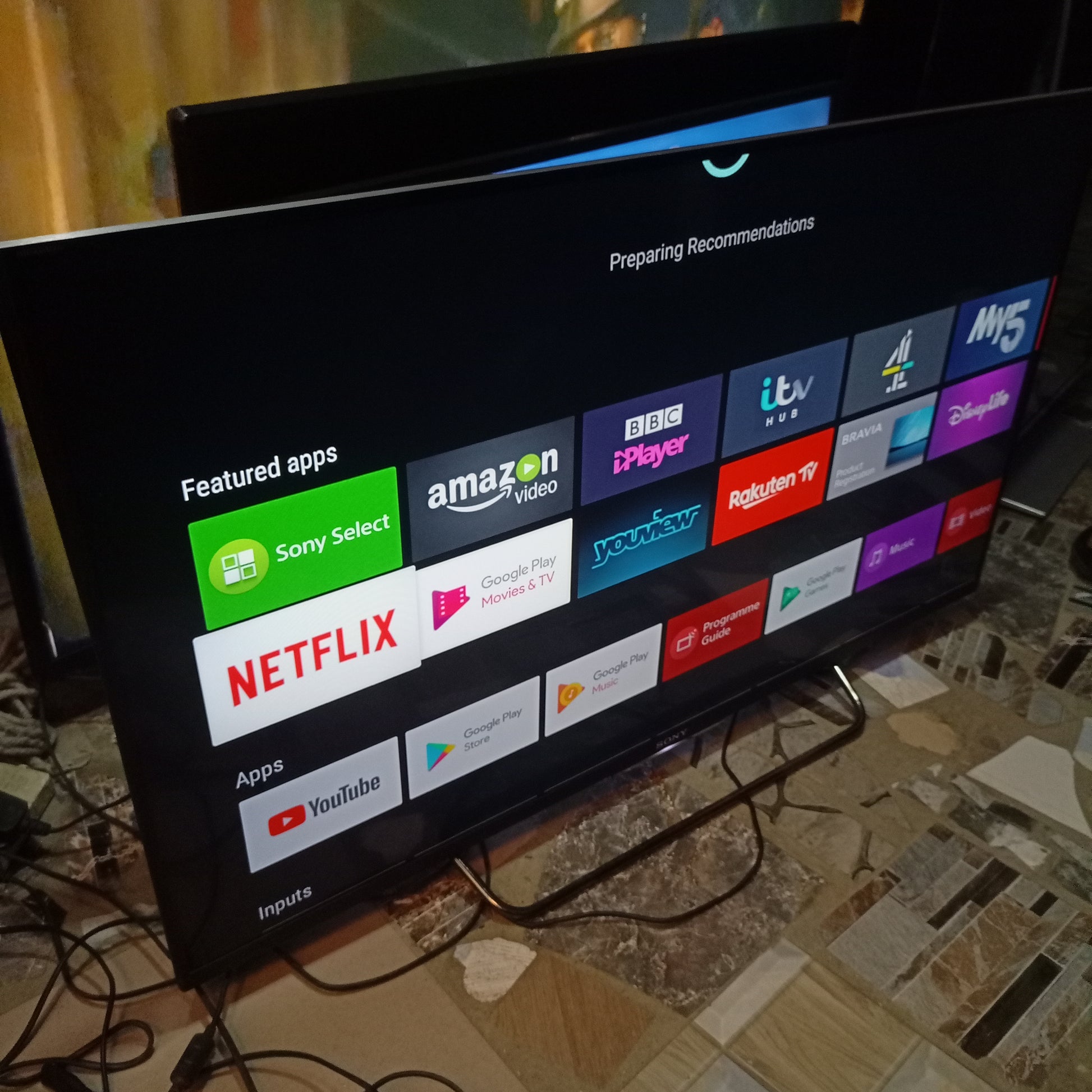 Sony BRAVIA 43 Inch KDL-43W800C Series Full HD Android Smart TV - UK Used