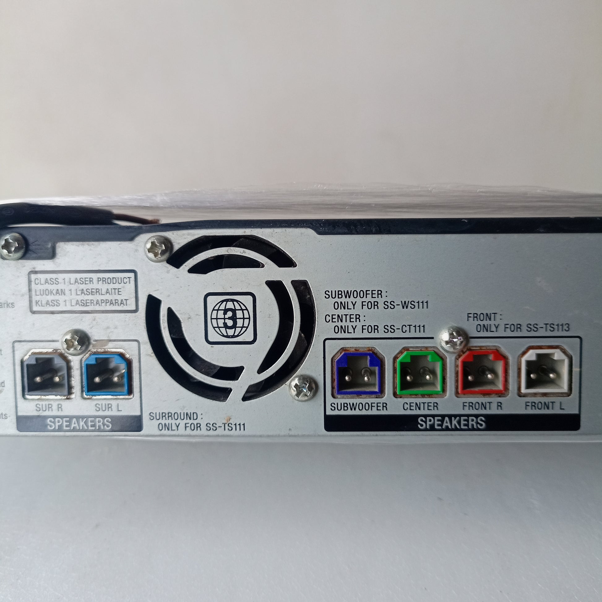 Sony HBD-DZ640K 5.1Ch 1000 Watts DVD Home Theater Machine Head - Speaker terminals