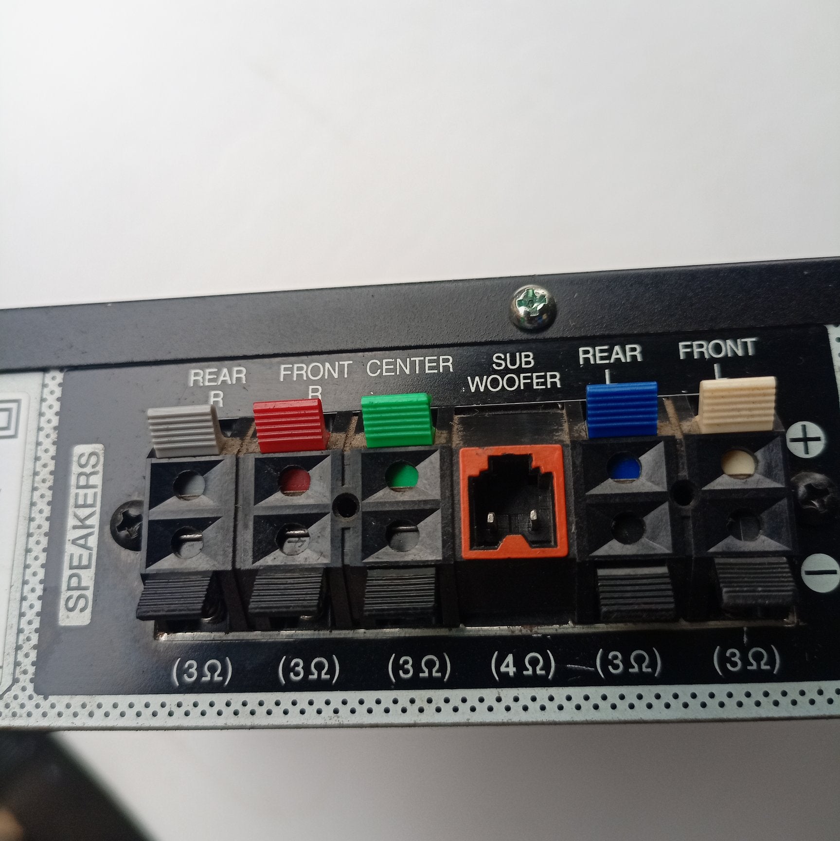 LG LHD457B 5.1Ch 330Watts Bluetooth DVD Home Th eater Machine Head - Speaker Terminals