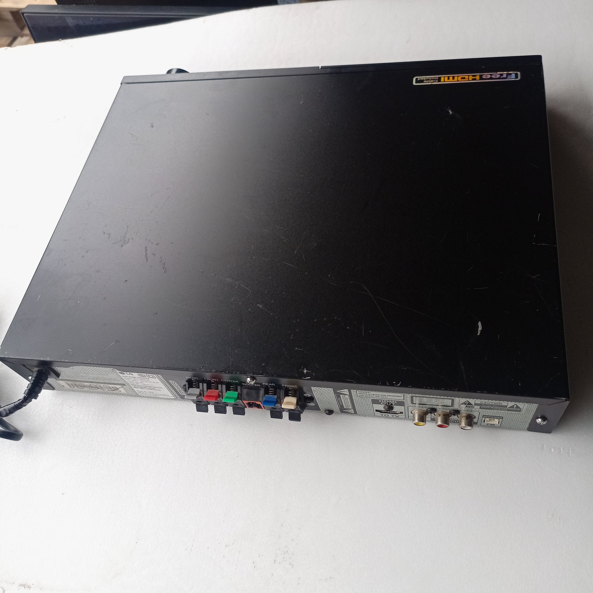 LG LHD457B 5.1Ch 330Watts Bluetooth DVD Home Th eater Machine Head - Top View