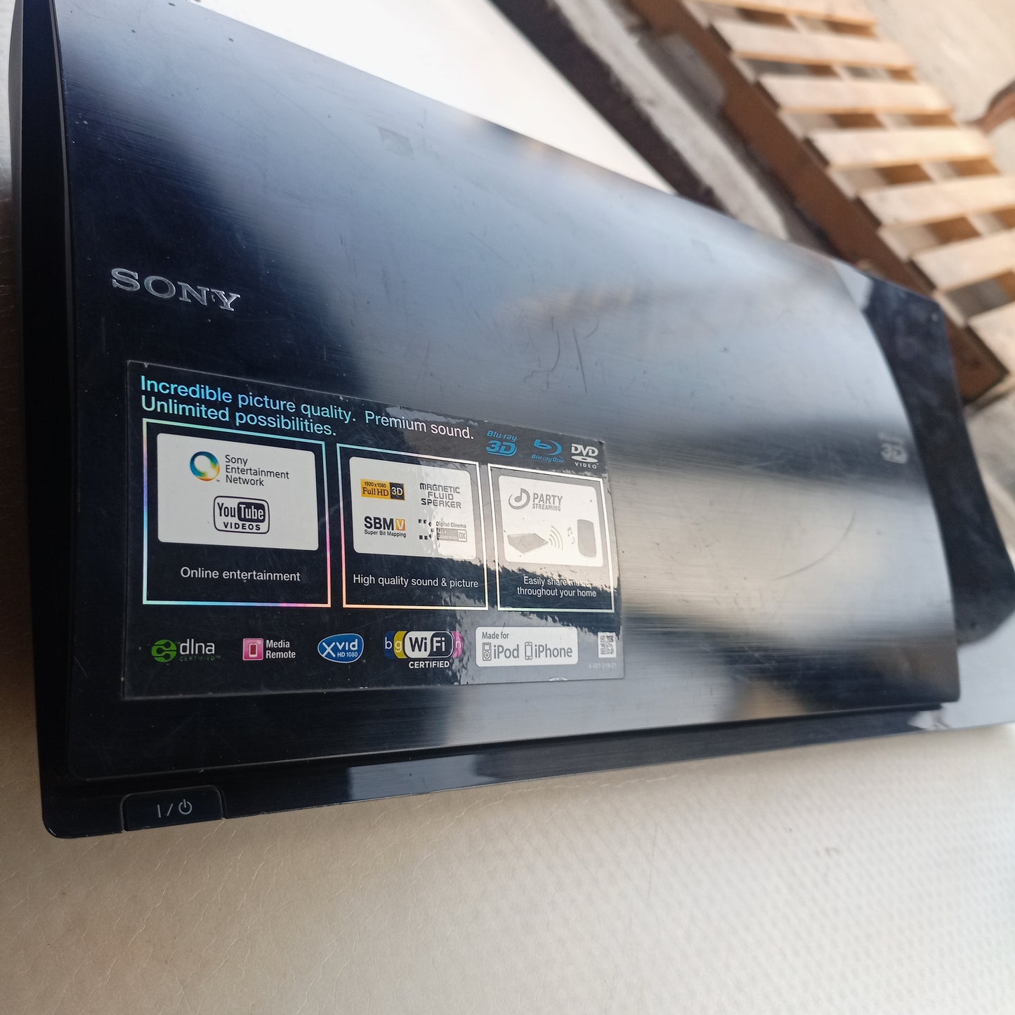 Sony HBD-N590 5.1Ch 1000 Watts 3D Bluray DVD Home Theater Machine Head (Wifi, BBC iPlay, Lovefilm) - Foreign Used
