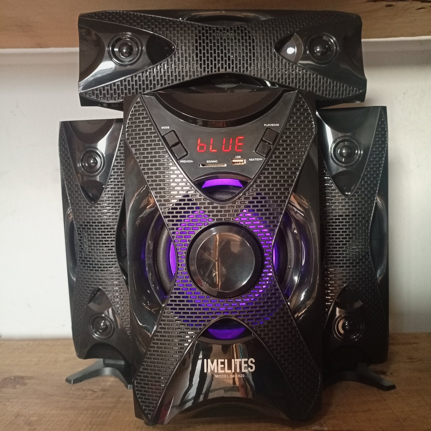 IMELITES IM-1820 3.1Ch Bluetooth Hifi Home Theater - Front View