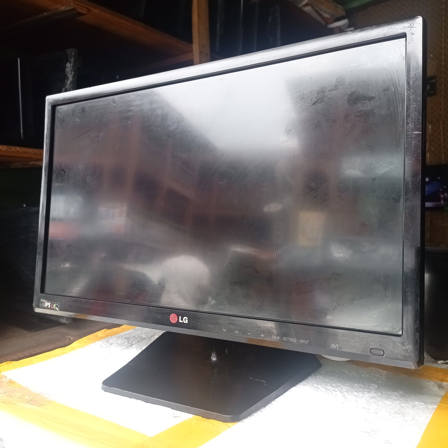 LG 22 Inch 22MA33D-PZ Full HD LED TV (DC-19V Powered) - UK Used