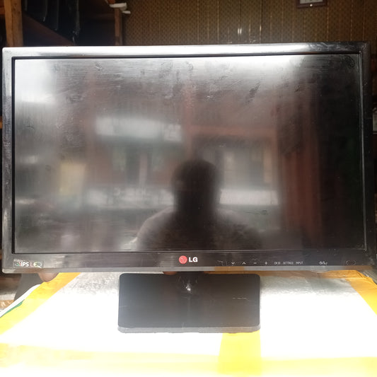 LG 22 Inch 22MA33D-PZ Full HD LED TV (DC-19V Powered) - Front View