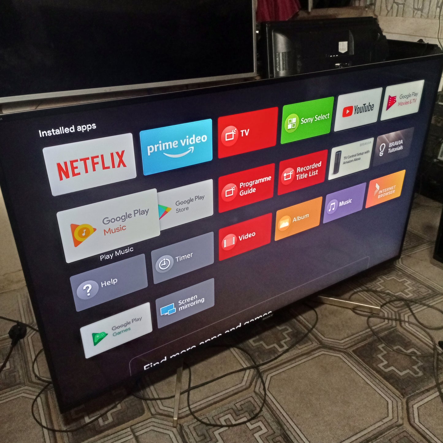 Sony BRAVIA 55 Inch KD-55XF8096 Android Smart 4K Ultra HD HDR LED TV - London Used