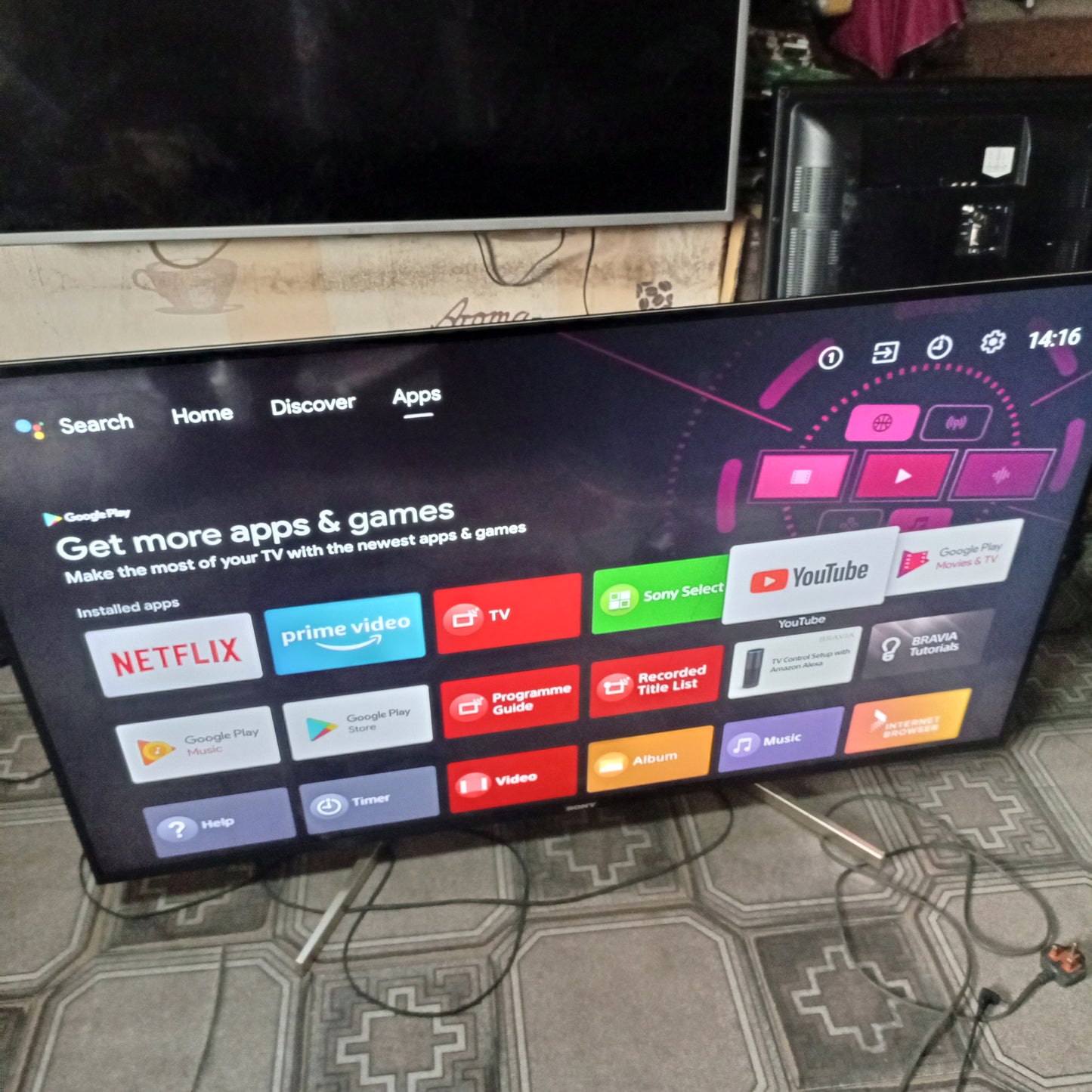 Sony BRAVIA 55 Inch KD-55XF8096 Android Smart 4K Ultra HD HDR LED TV - London Used