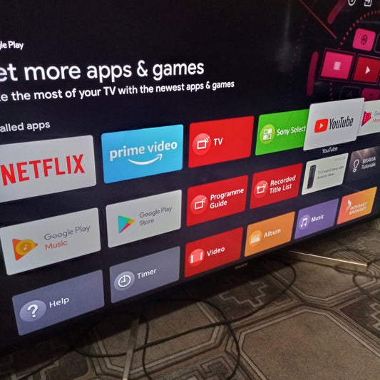 Sony BRAVIA 55 Inch KD-55XF8096 Android Smart 4K Ultra HD HDR LED TV - London Used