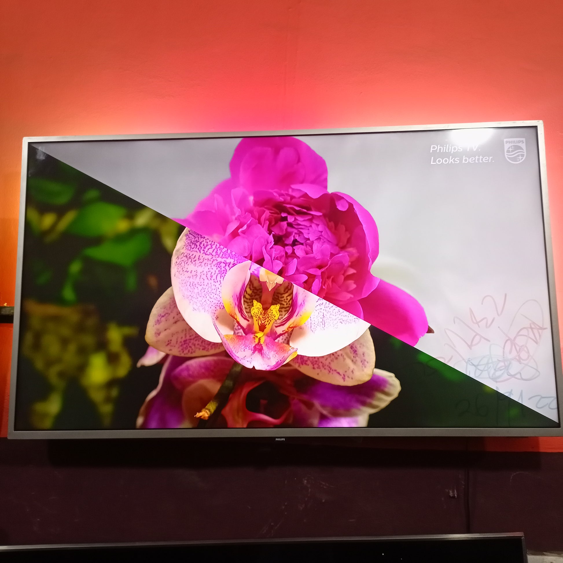 Philips 55 Inch 55PUS6551 Series Smart 4K UHD Android TV + Ambilight, WiFi & Bluetooth - Foreign Used