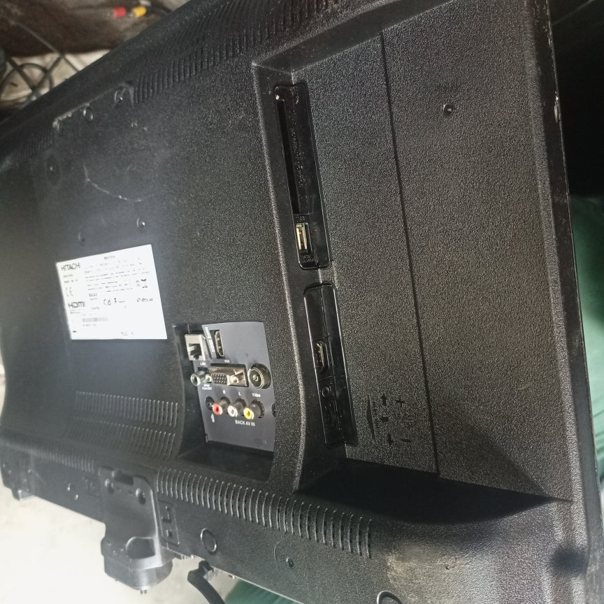 Hitachi 24 Inch 24HE2200U Smart Full HD LED TV (Screen mirroring, Netflix, YouTube) - Back view