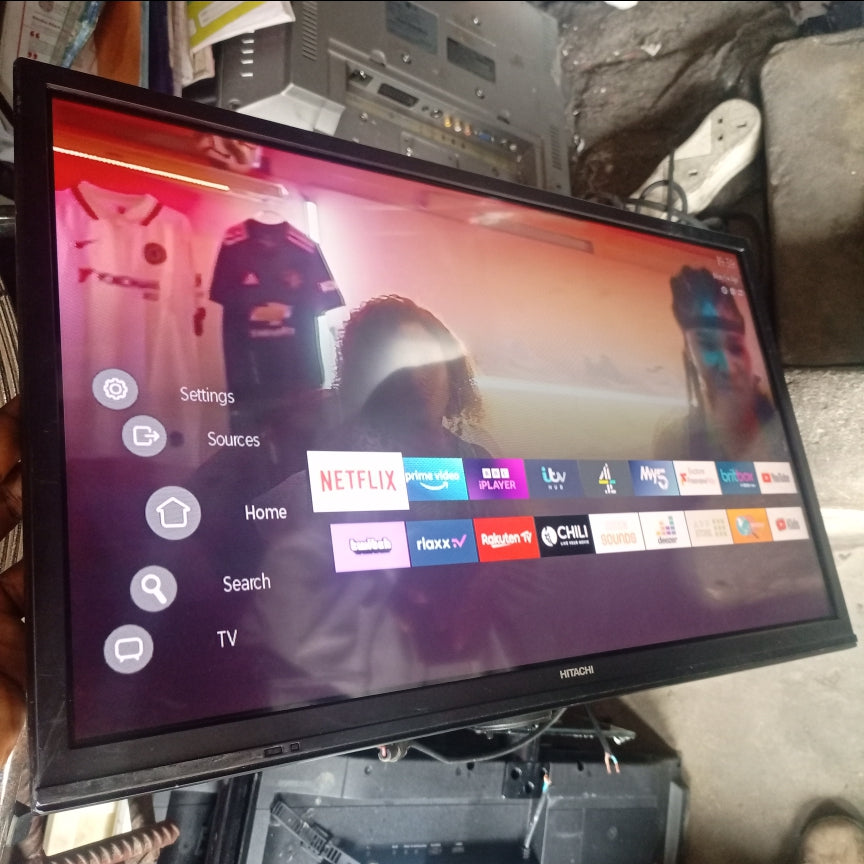 Hitachi 24 Inch 24HE2200U Smart Full HD LED TV (Screen mirroring, Netflix, YouTube) - Front View