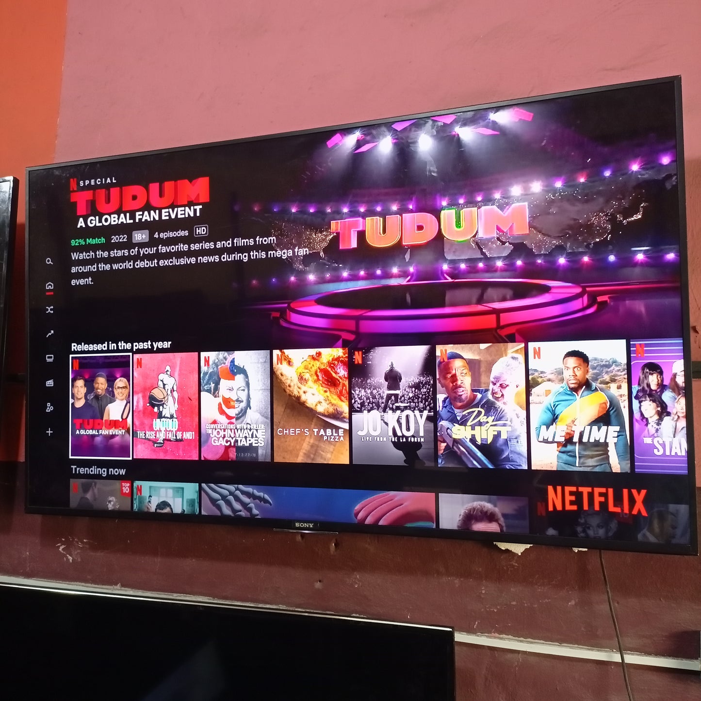 Sony BRAVIA 65 Inch KDL-65W855C Android Smart 4K Ultra HD HDR LED TV - Netflix
