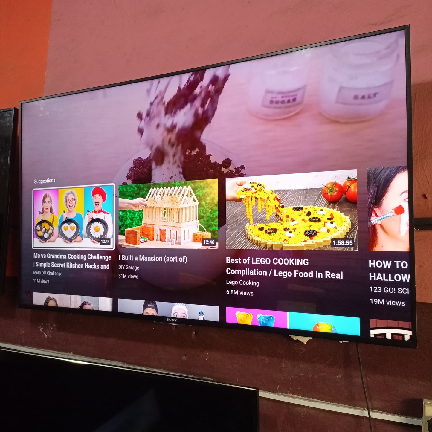 Sony BRAVIA 65 Inch KDL-65W855C Android Smart 4K Ultra HD HDR LED TV - London Used