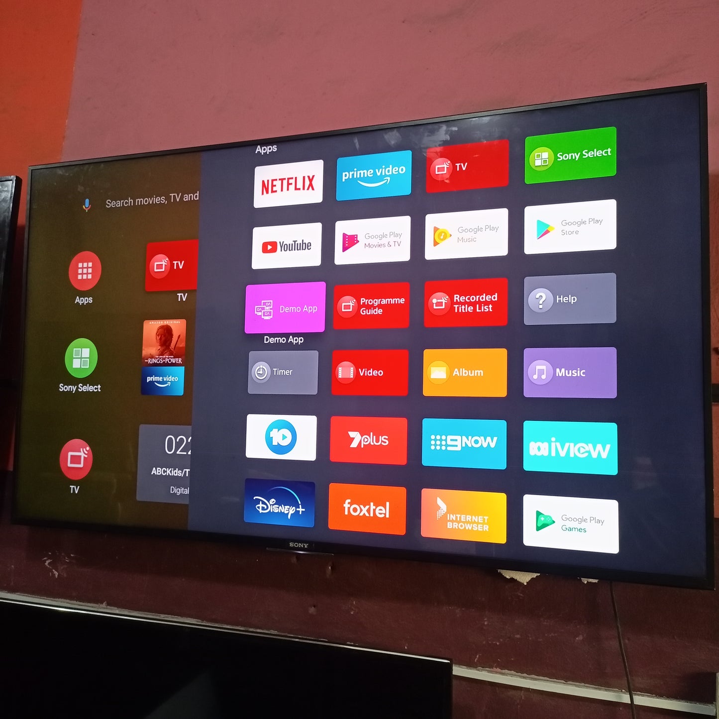 Sony BRAVIA 65 Inch KDL-65W855C Android Smart 4K Ultra HD HDR LED TV - Play store