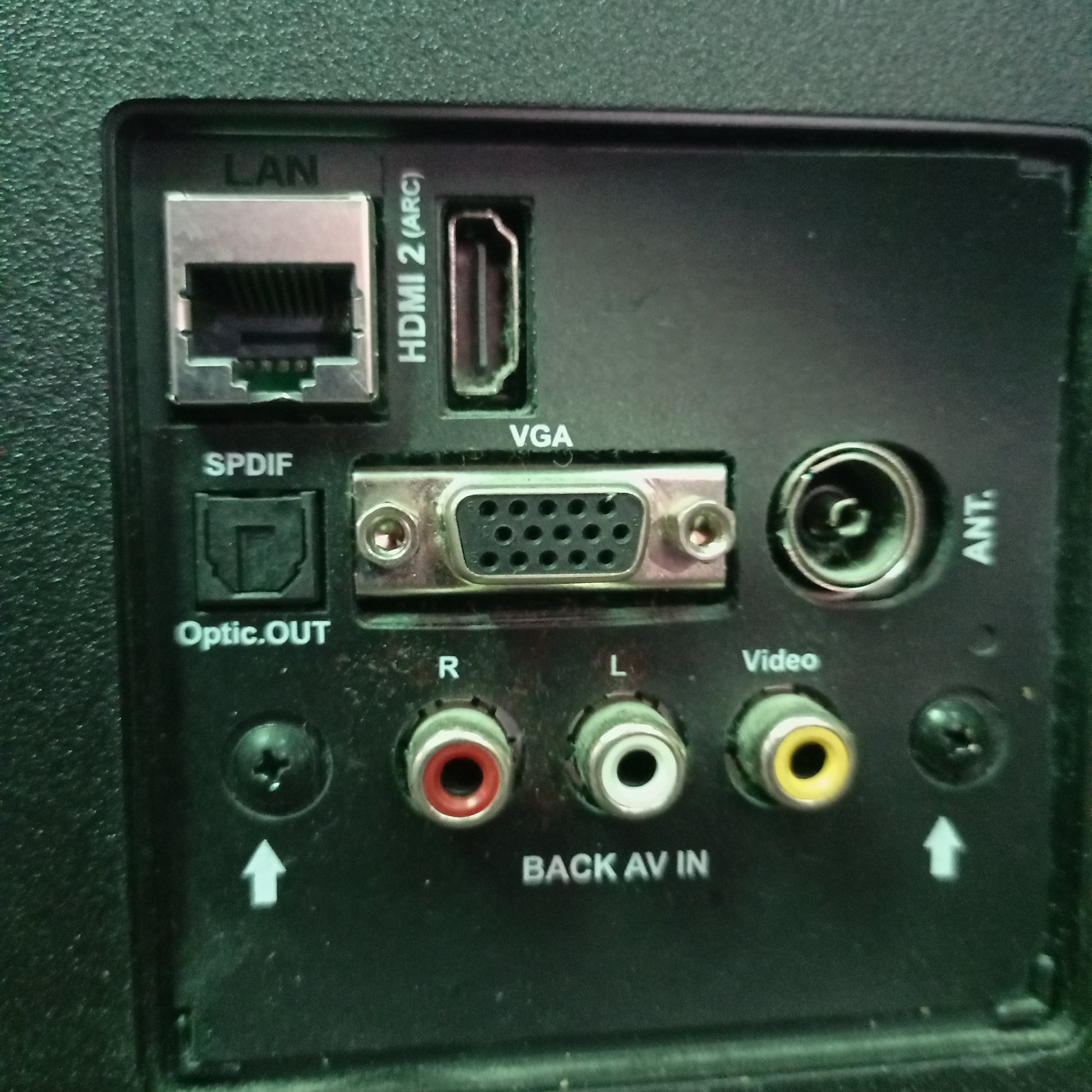 JVC 32 Inch LT-32C790 Built-in WiFi Smart Full HD LED TV (Netflix, YouTube) - Back Board View