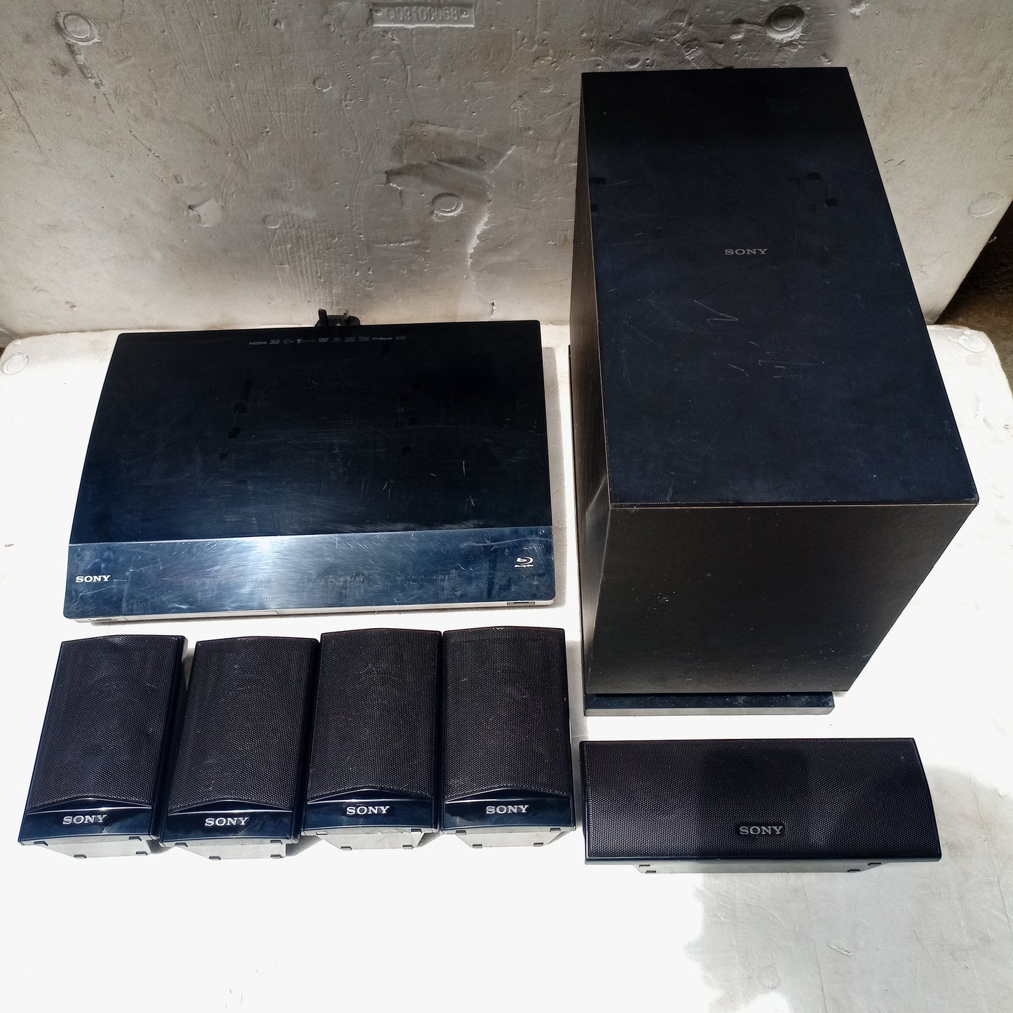 Sony BDV-E380 5.1Ch 1000Watts Smart 3D Blu-ray DVD Home Theater System (Netflix, YouTube) - London Used