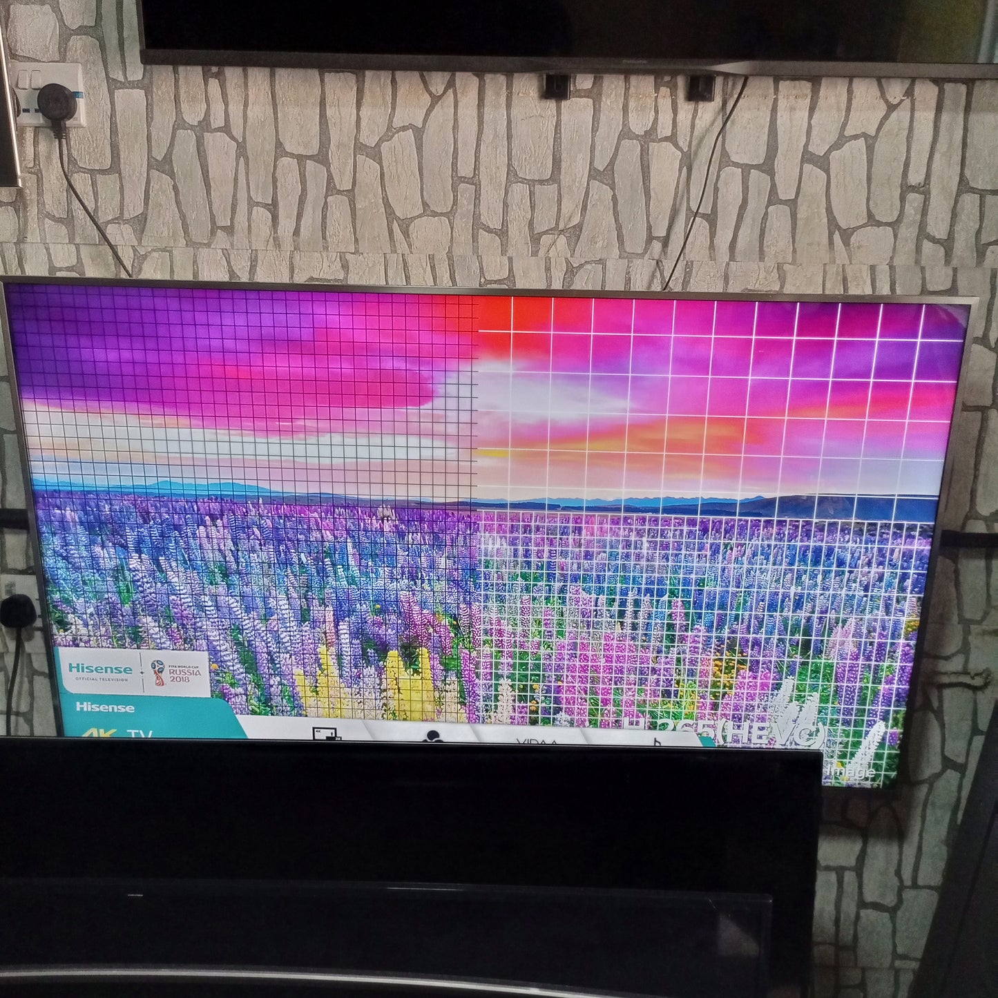 Hisense 58 inch VIDAA Smart 4K UHD LED TV (Built-in WiFi, Miracast) - Foreign Used