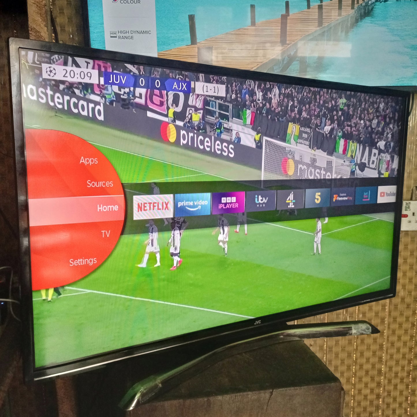JVC 40 Inch LT-40C790 Built-in WiFi Smart Full HD LED TV + Netflix, YouTube - Foreign Used