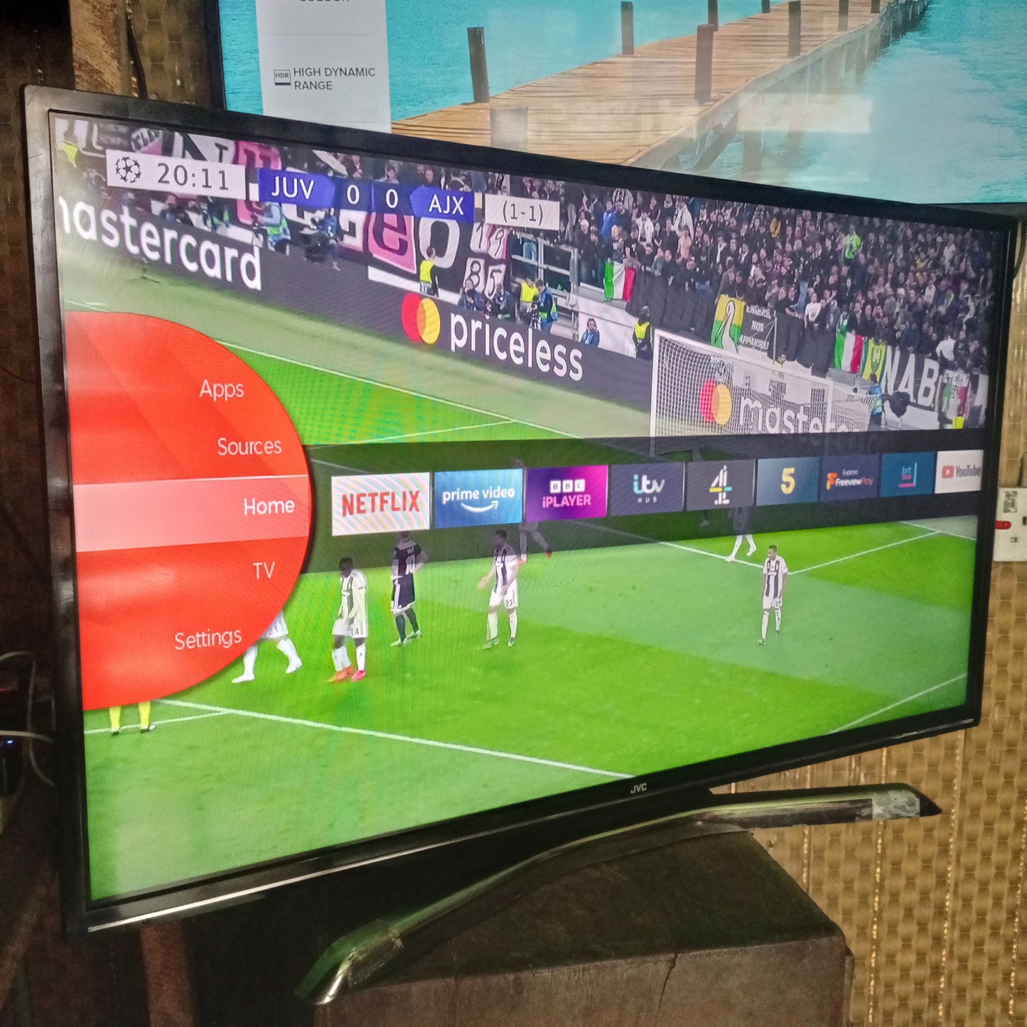 JVC 40 Inch LT-40C790 Built-in WiFi Smart Full HD LED TV + Netflix, YouTube - Foreign Used