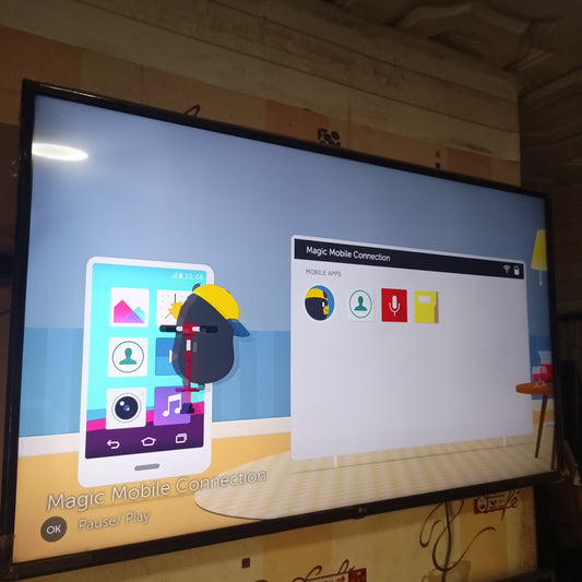 LG 55 Inch 55UH63 Series webOS Active HDR UHD 4K Smart LED TV - UK Used