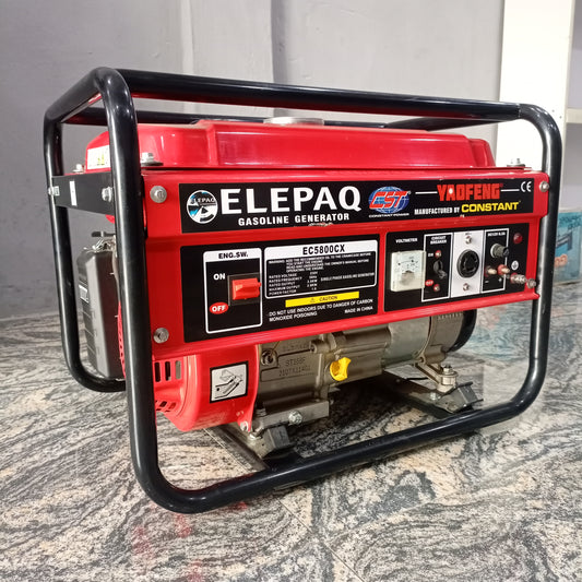 CONSTANT ELEPAQ EC5800CX 2.8KVA 100% Pure Copper Manual Petrol Generator