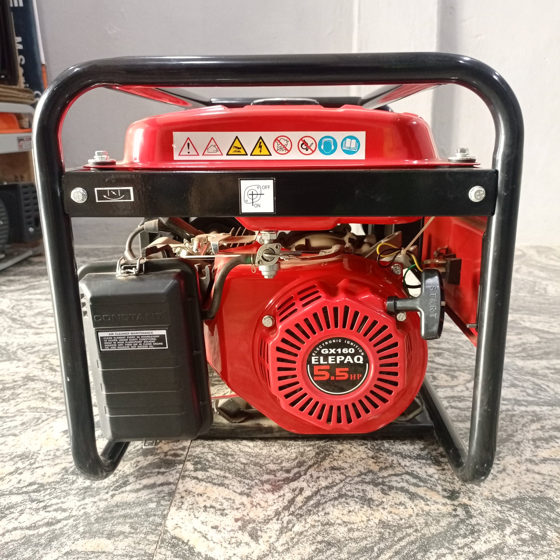 CONSTANT ELEPAQ EC5800CX 2.8KVA 100% Pure Copper Manual Petrol Generator