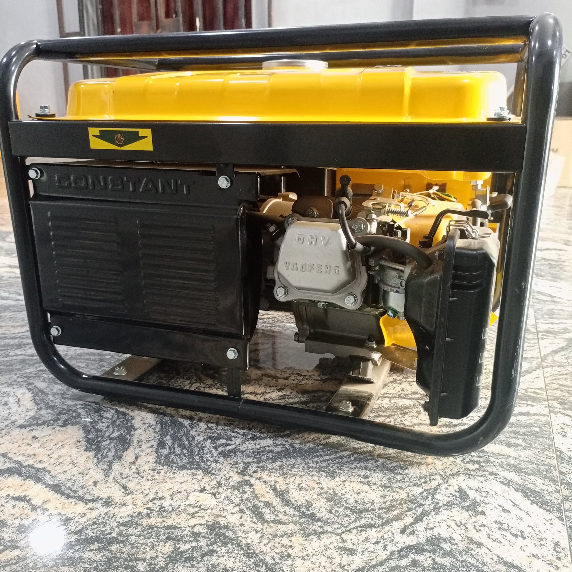 CONSTANT ELEPAQ SV6800 4.8KVA 100% Pure Copper Manual Petrol Generator - Valve, Plugs and Exhaust