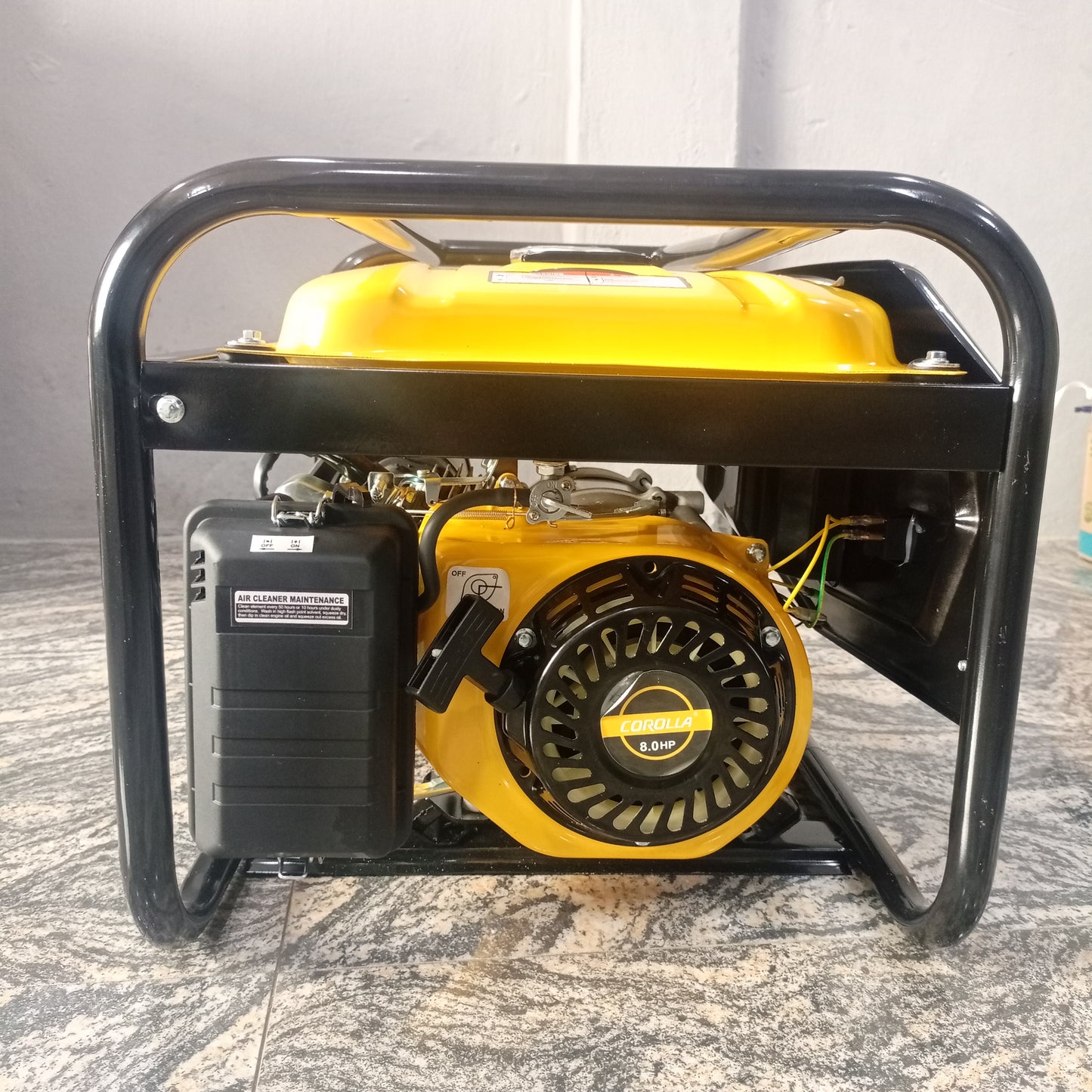 COROLLA CL3800 2.5 KVA Original Manual Gasoline Generator - Side View