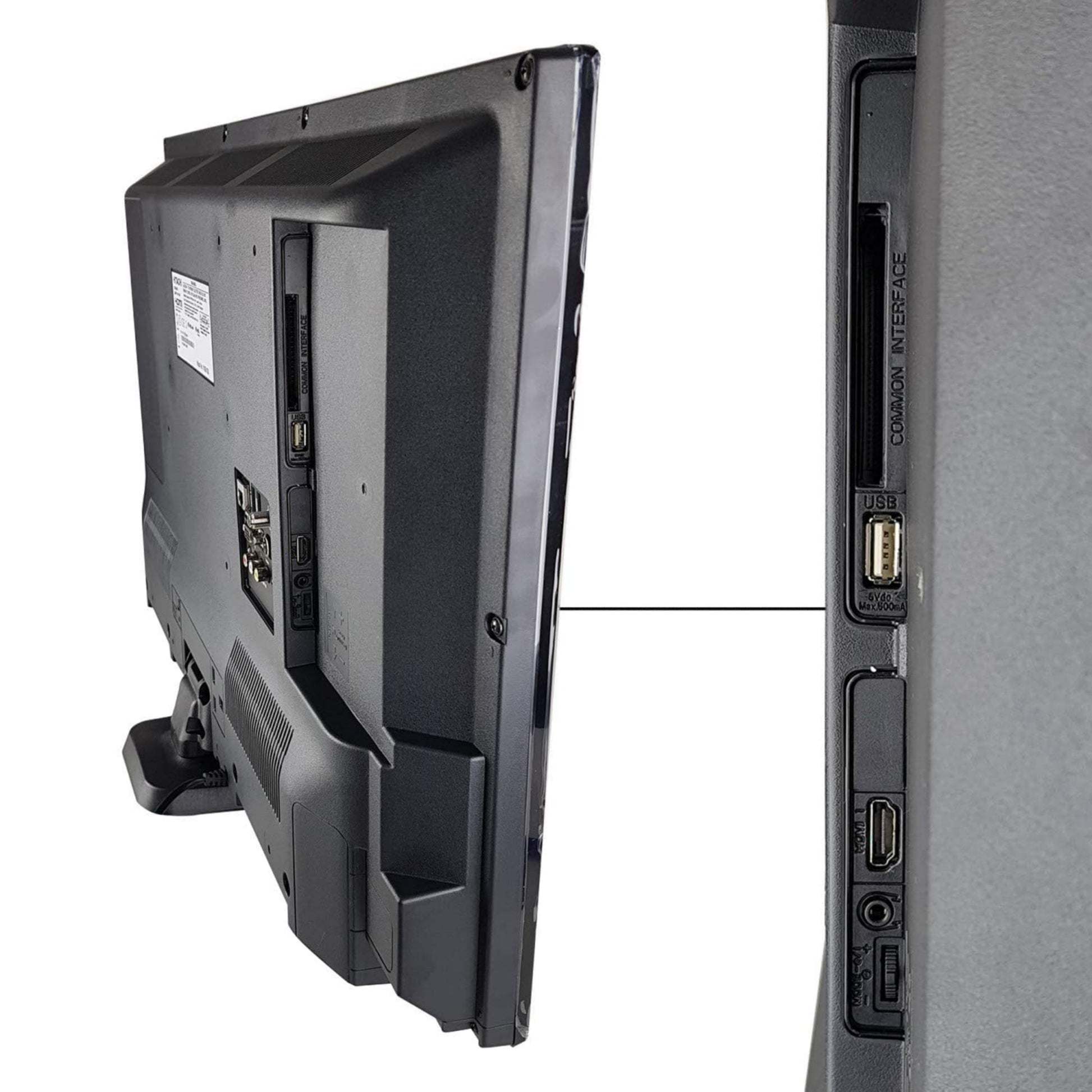 Hitachi 32 Inch Smart FHD LED TV 32HE4000U Side View - London Used