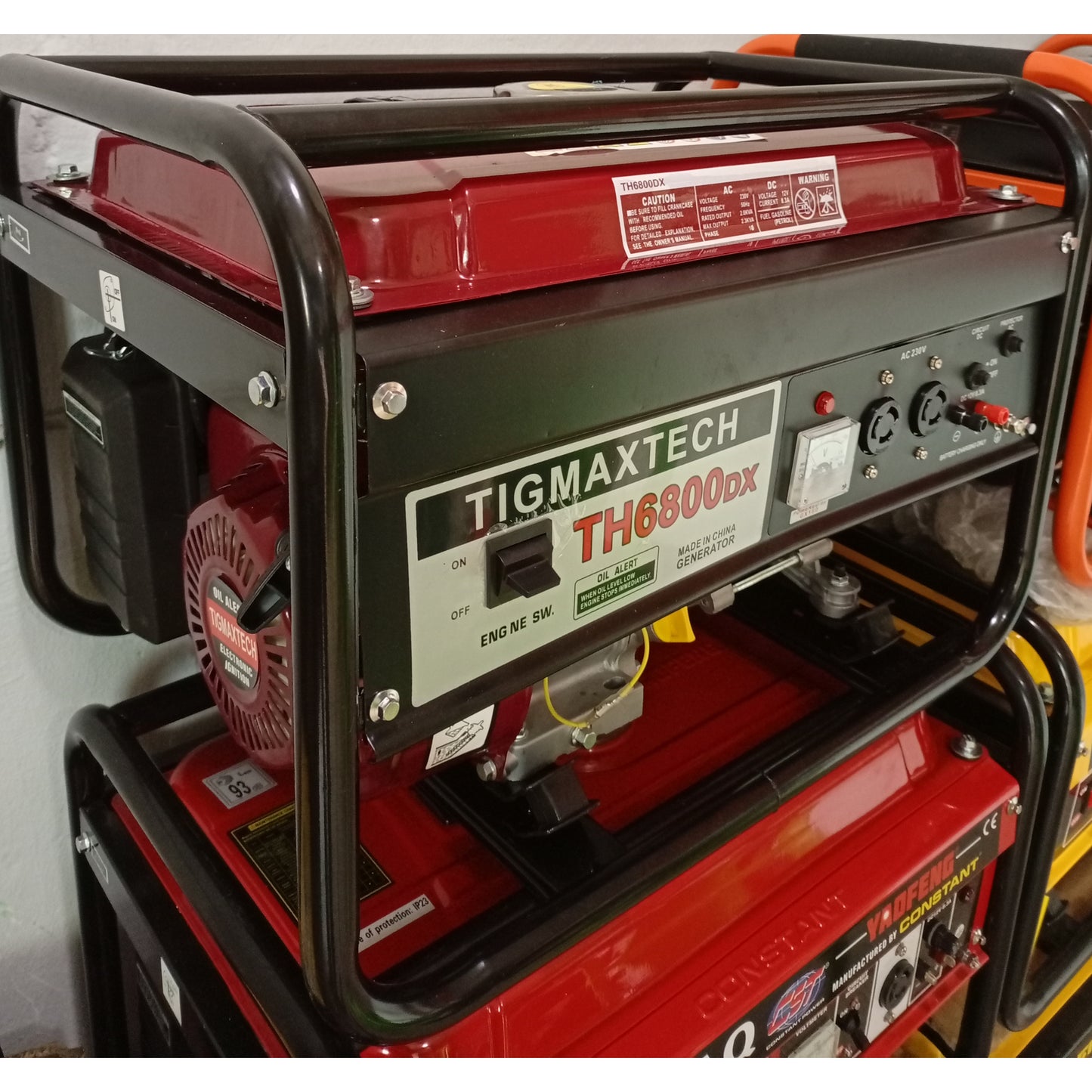 TIGMAXTECH 2.3KVA Manual Generator