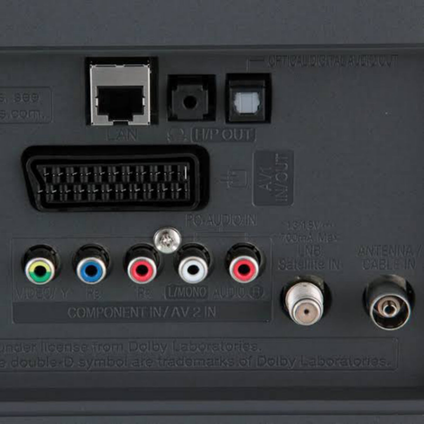LG 32LB580V back pictures