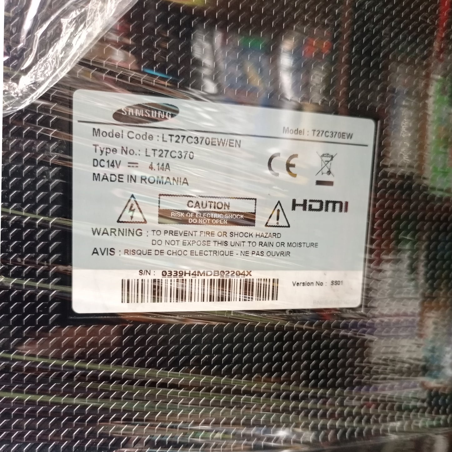 LT27C370EW/EN, DC14V