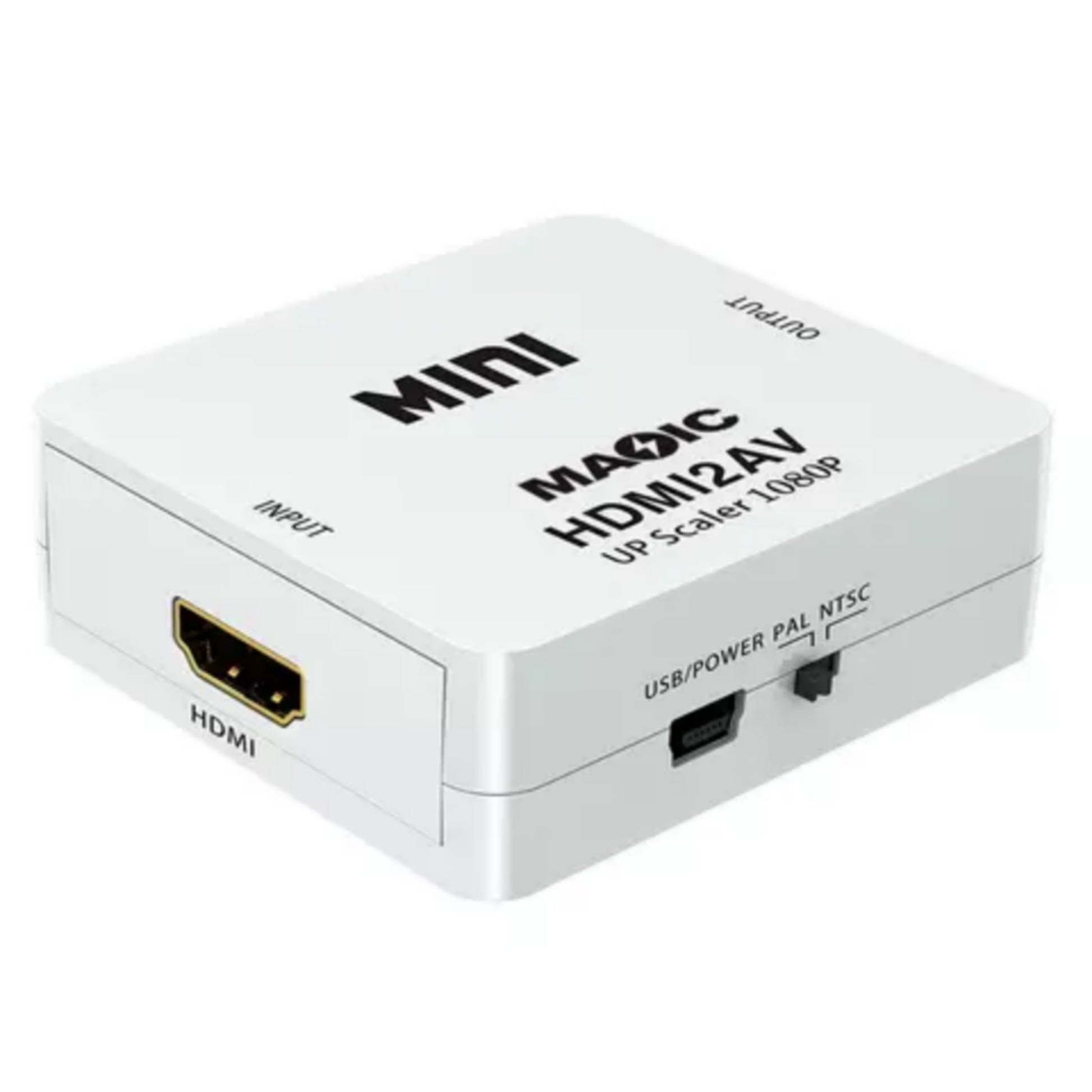 Full HD HDMI To AV (HDMI2AV) Converter, HDMI Input to RCA AV output Adapter Converter