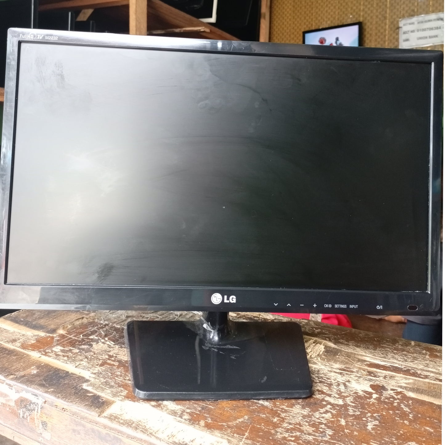 LG 22 Inch M2232D Full HD LED TV - London Used
