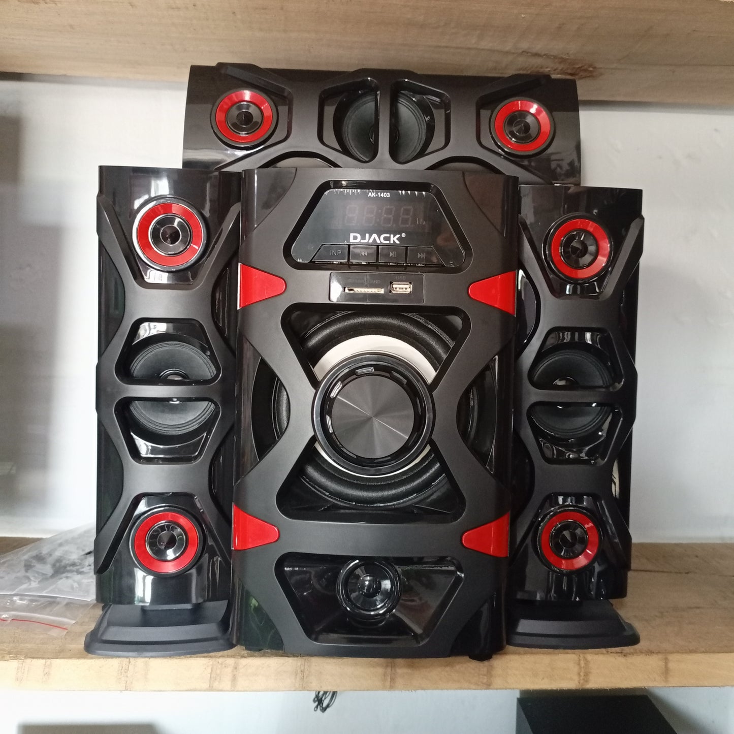 DJACK AK1403 3.1Ch Bluetooth Home Theater - Brand New